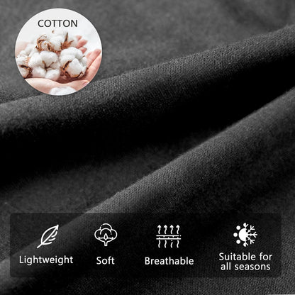 Pajama Pants for Women Soft, 100% Cotton Comfortable Womens Lounge Sleep Pj Bottoms for Women